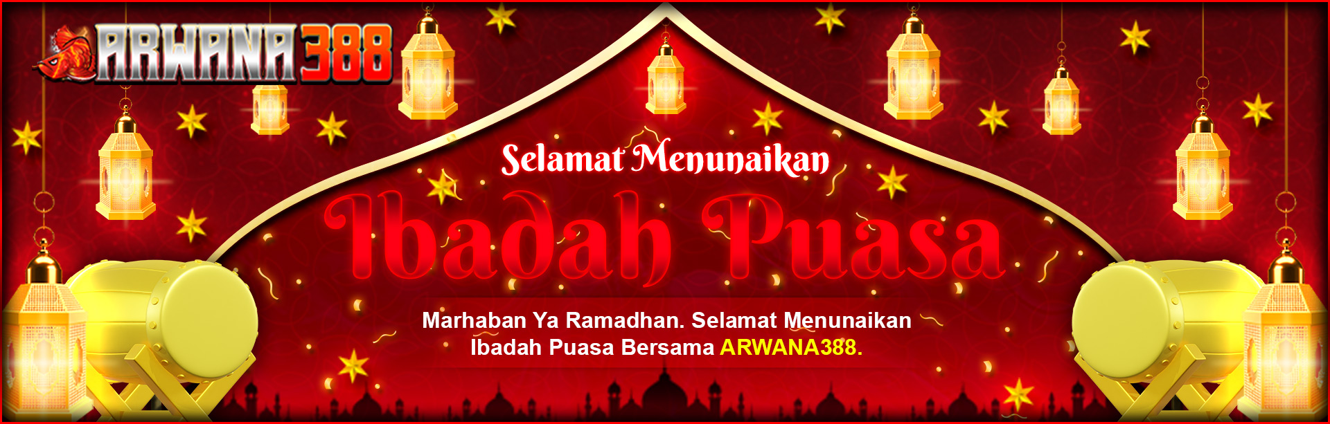 HAPPY RAMADHAN 2025 - ARWANA388